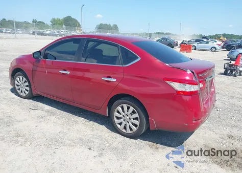2014 Nissan Sentra Sv из США, поврежденный, VIN 3N1AB7AP3EY286901